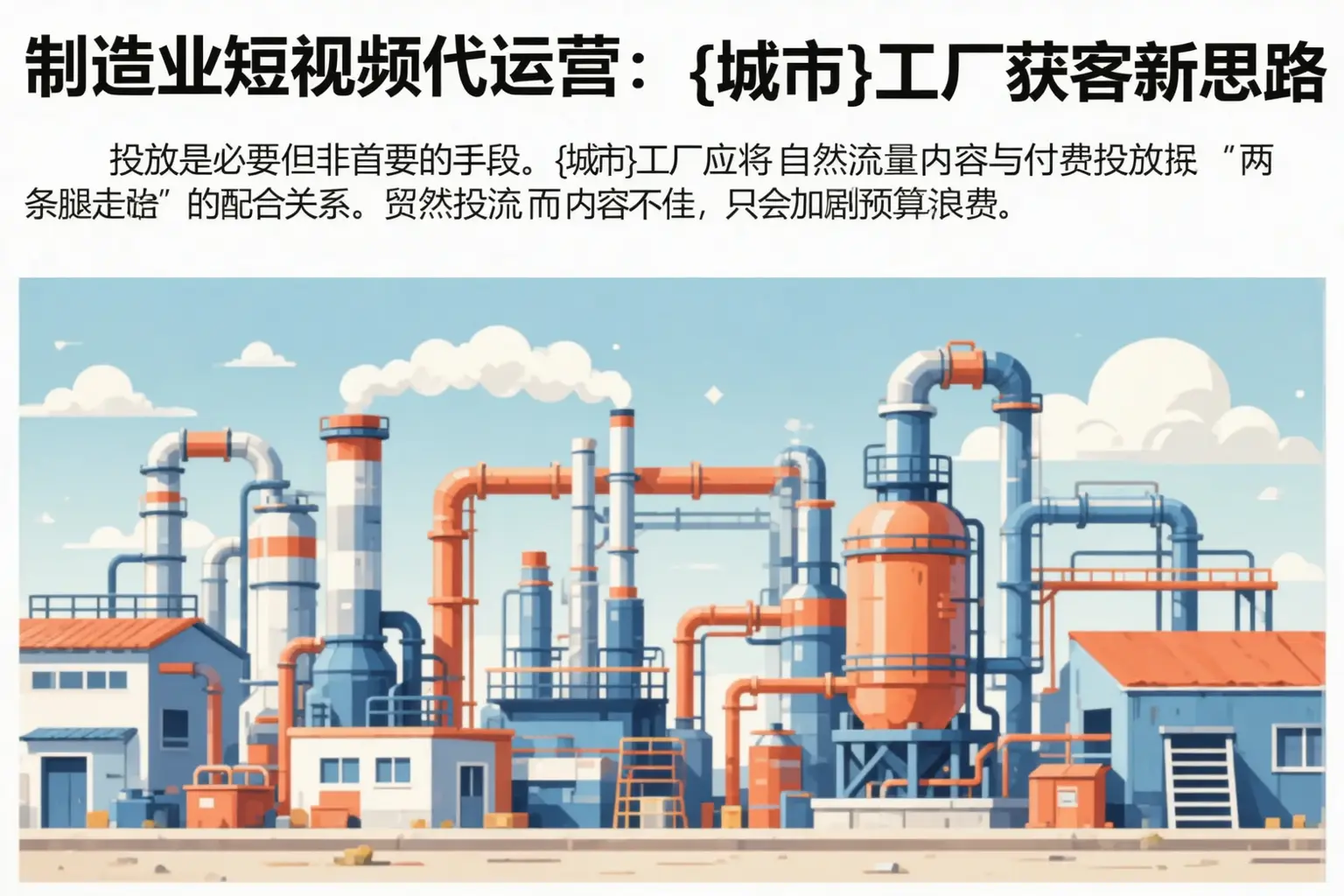 制造业短视频代运营:上海工厂获客新思路