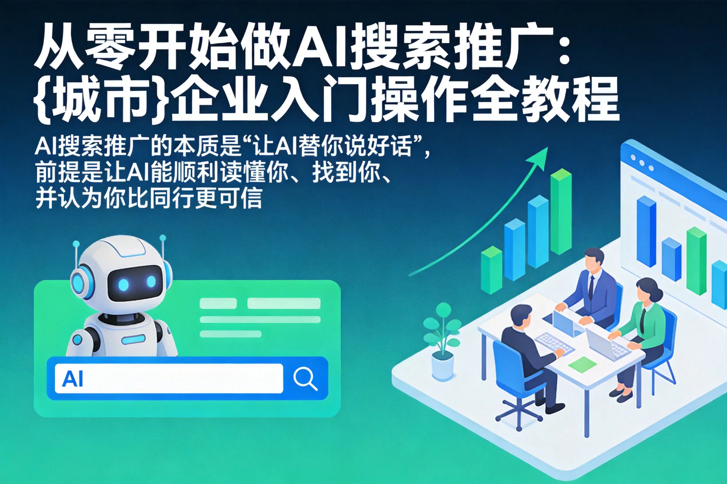 从零开始做AI搜索推广:上海企业入门操作全教程