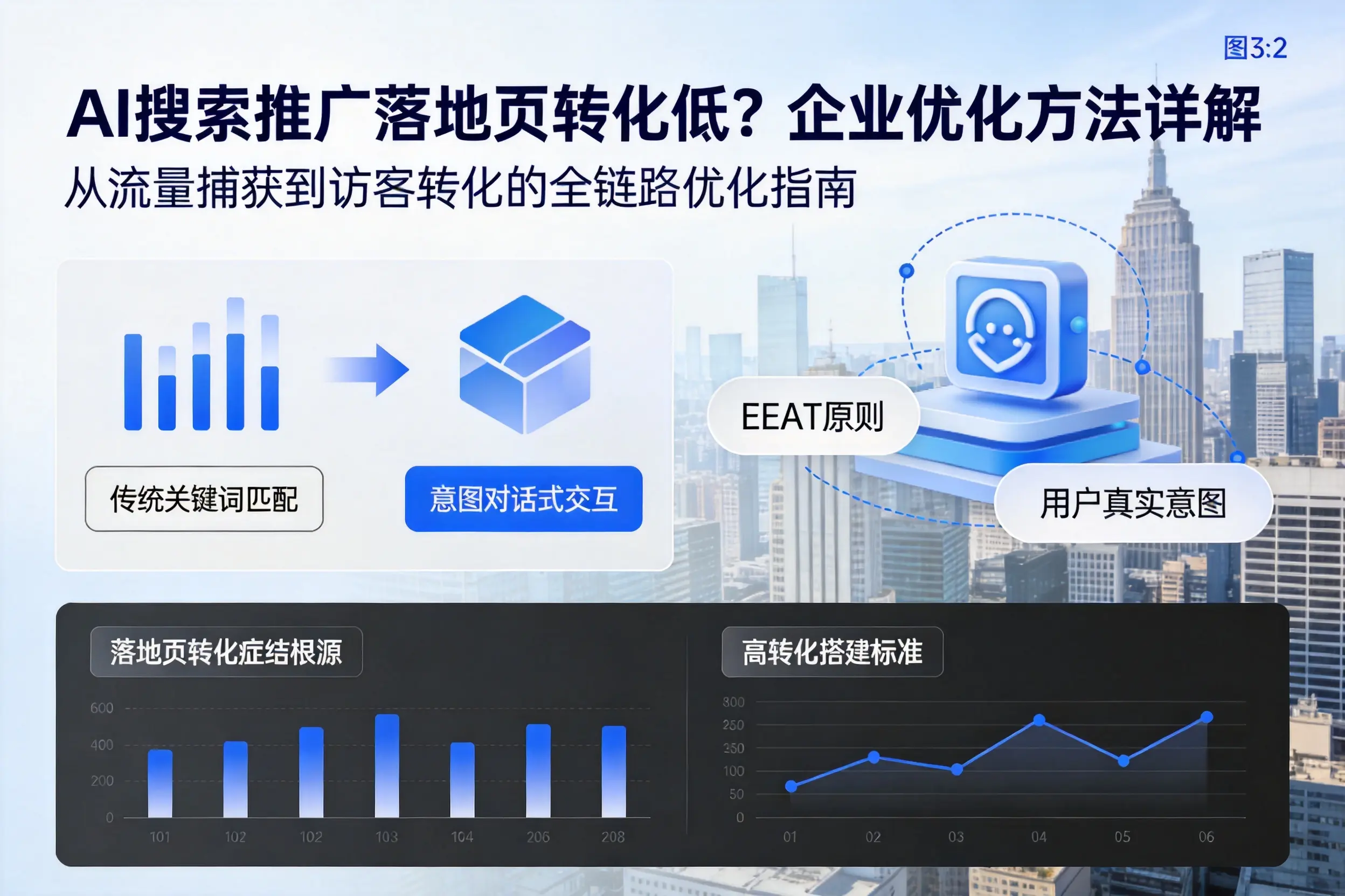 AI搜索推广落地页转化低？上海企业优化方法详解