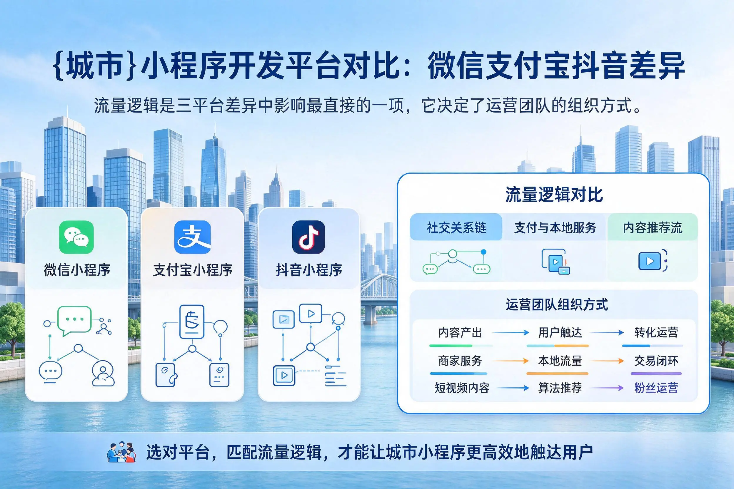 上海小程序开发平台对比：微信支付宝抖音差异