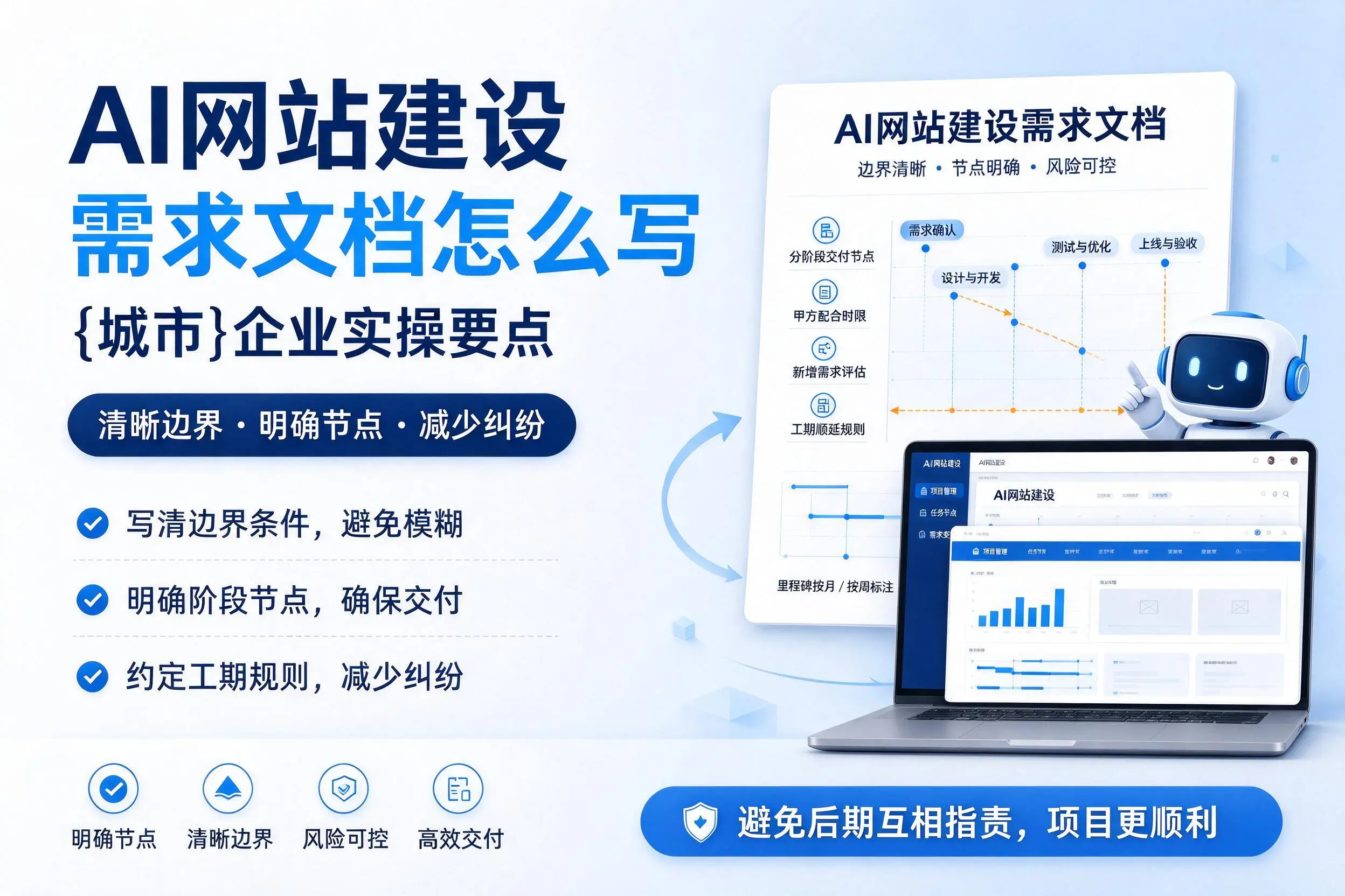 AI网站建设需求文档怎么写,上海企业实操要点